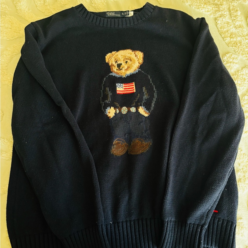 Ralph Lauren Polo Bear Sweater – Iconic Classic Knit